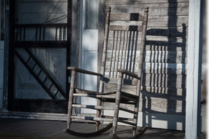 Outdoor wicker table and chairs